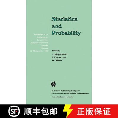 【3-4周达】Statistics and Probability : Proceedings of the 3rd Pannonian Symposium on Mathematical St... [9789027716750]