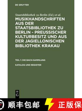 【3-4周达】精装 Katalog und Register: Nach Paul Kast – Die Bach-Handschriften der Berliner Staatsbib... [9783598344329]