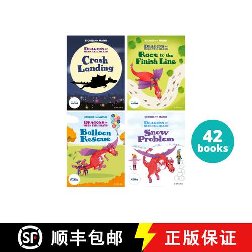 【3-4周达】Stories for Maths: Oxford Reading Levels 7-8: Picture books to reinforce maths learning Y2... [9781382058261]