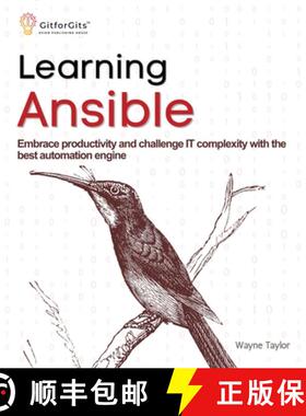 【3-4周达】Learning Ansible: Embrace productivity and challenge IT complexity with the best automatio... [9788119177592]