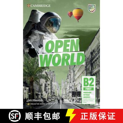 【3-4周达】Open World First Workbook Without Answers with Downloadable Audio English for Spanish Spea... [9788490369173]