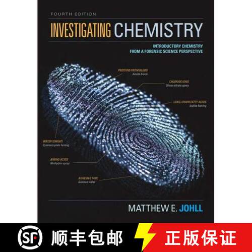 【3-4周达】精装 Investigating Chemistry: Introductory Chemistry from a Forensic Science Perspective [9781319079468]