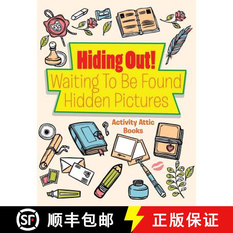 【3-4周达】Hiding Out! Waiting To Be Found -- Hidden Pictures [9781683235149]