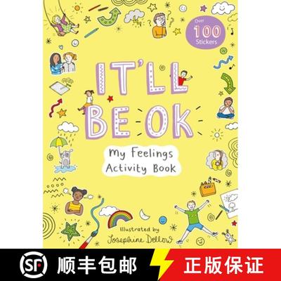【3-4周达】It'll Be Okay: My Feelings Activity Book [9781789561531]