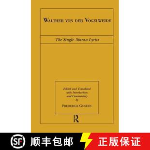 Stanza 9781138986879 Walther Vogelweide The der 4周达 von Lyrics Single