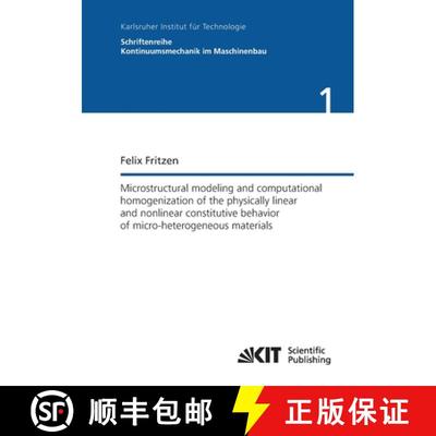 【3-4周达】Microstructural modeling and computational homogenization of the physically linear and non... [9783866446991]
