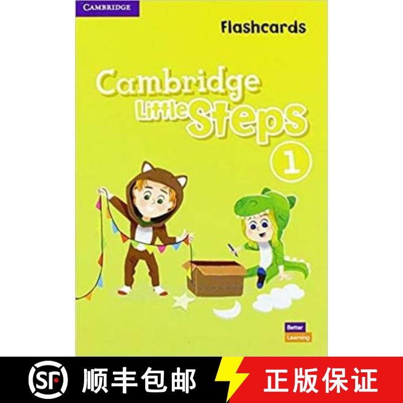 【3-4周达】Cambridge Little Steps Level 1 Flashcards [9781108736701]