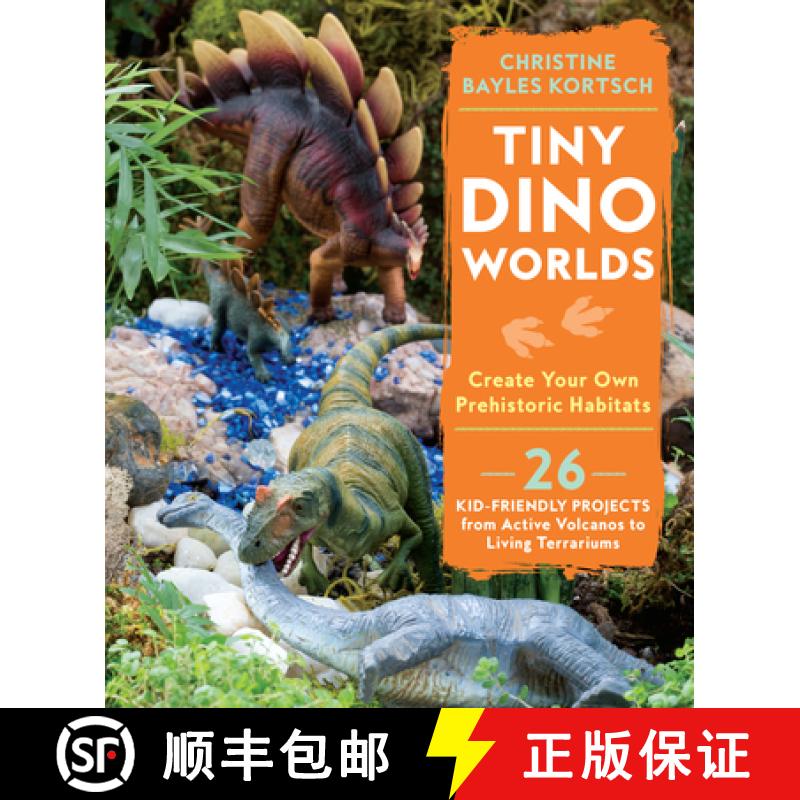 【3-4周达】Tiny Dino Worlds: Create Your Own Prehistoric Habitats [9781611805864]