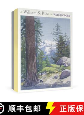 预订 William S. Rice: Watercolors Boxed Notecards [9780764967337]