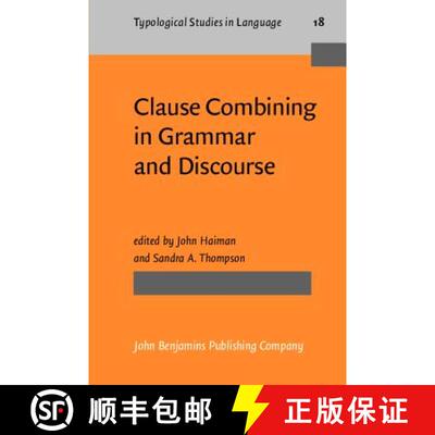 【3-4周达】精装 Clause Combining in Grammar and Discourse. [9789027228932]