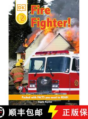 【3-4周达】DK Readers L2: Fire Fighter! [9780756675899]