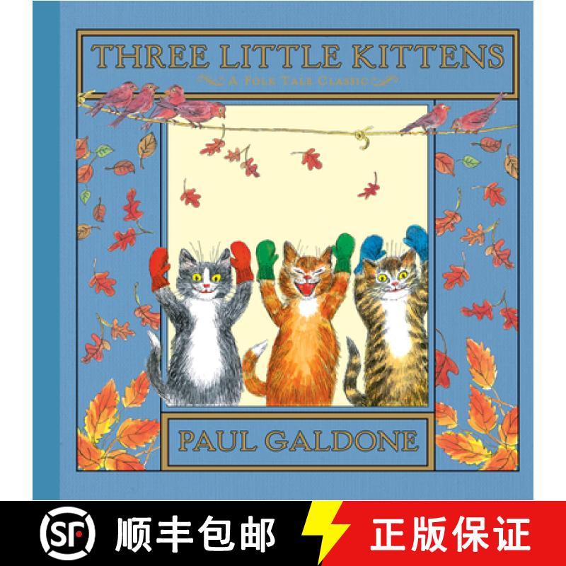【3-4周达】Three Little Kittens [9780547575759]