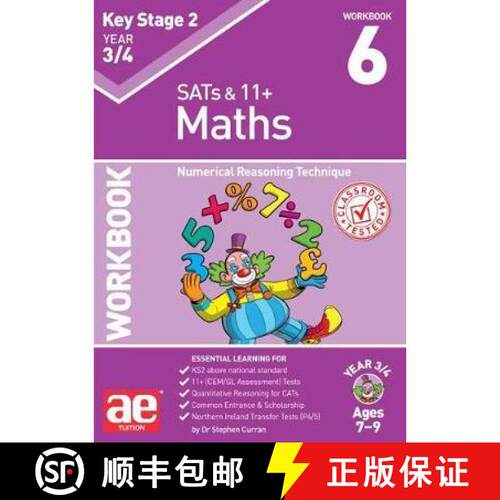 【3-4周达】KS2 Maths Year 3/4 Workbook 6: Numerical Reasoning Technique [9781911553267]