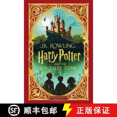 【3-4周达】Harry Potter and the Sorcerer's Stone (Harry Potter, Book 1) (Minalima Edition) (Interacti... [9781338596700]