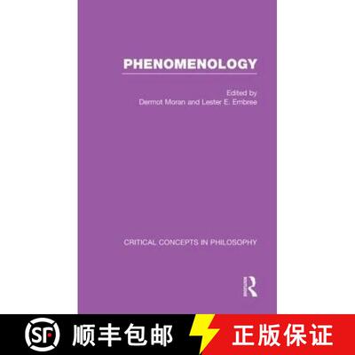 【3-4周达】精装 Phenomenology: Crit Con in Phil [9780415310420]