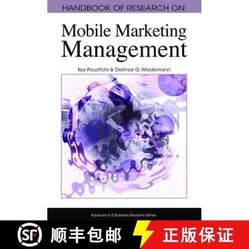 【3-4周达】精装 Handbook of Research on Mobile Marketing Management [9781605660745]
