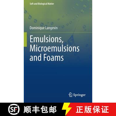 【3-4周达】Emulsions, Microemulsions and Foams [9783030556839]