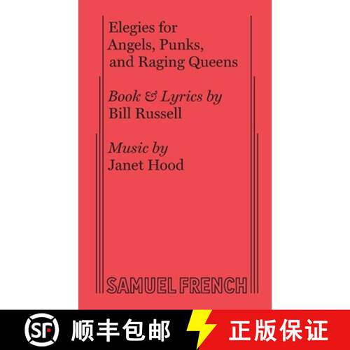 【3-4周达】Elegies for Angels, Punks and Raging Queens [9780573695698]