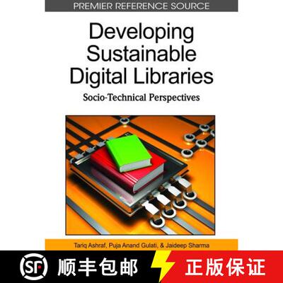 【3-4周达】精装 Developing Sustainable Digital Libraries: Socio-Technical Perspectives [9781615207671]