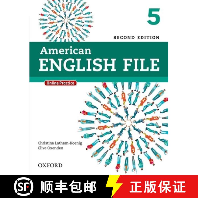 【3-4周达】American English File Second Edition: 5 Student Book Pack [9780194776196]