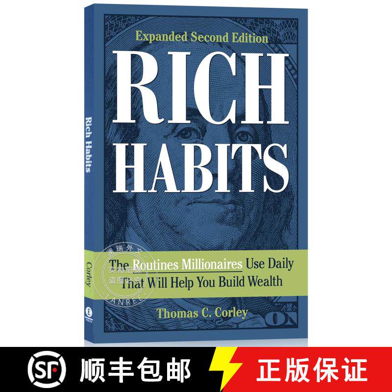 【3-4周达】富有的习惯 Rich Habits : The Routines Millionaires Use Daily That Will Help You Build Wealth [9781642011746]