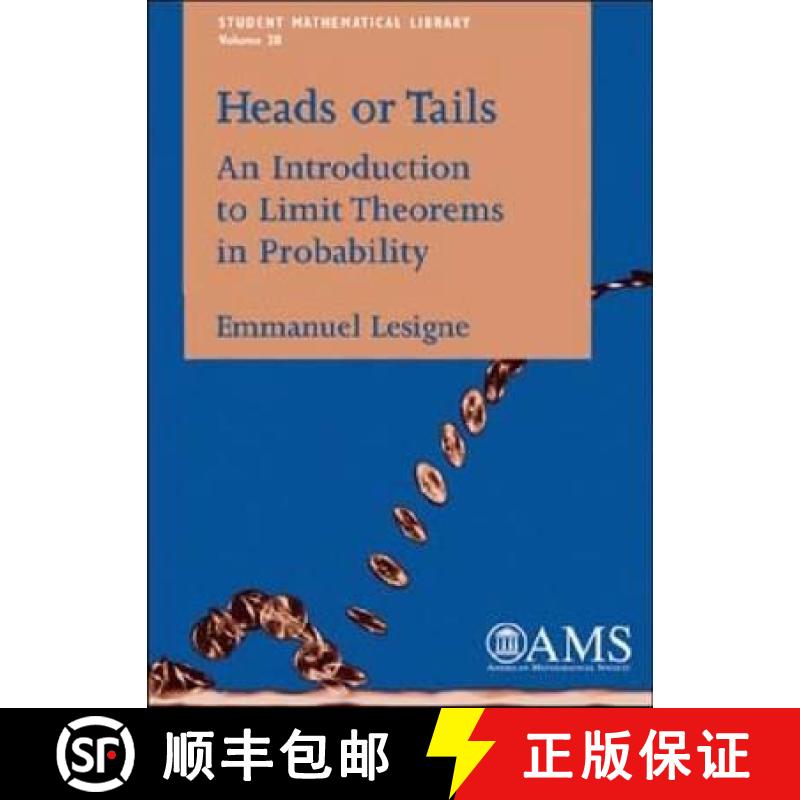 【3-4周达】Heads or Tails: An Introduction to Limit Theorems in Probability [9780821837146]