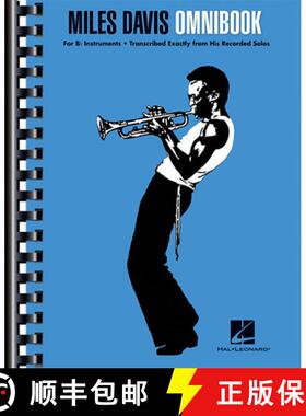 【3-4周达】Miles Davis Omnibook Jazz Trumpet and Trombone Solos for BB Instruments 50 Transcriptions ... [9781480354784]