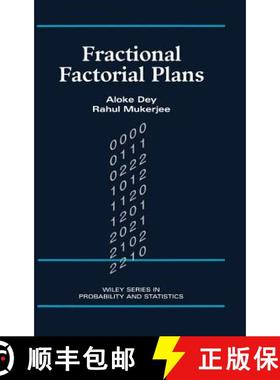 【3-4周达】Fractional Factorial Plans [Wiley统计学] [9780471294146]