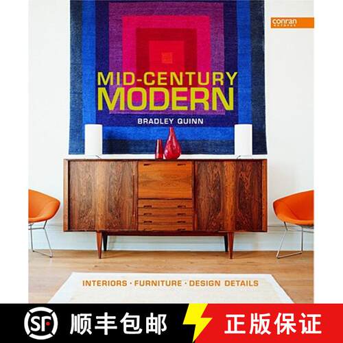 【3-4周达】精装 Mid-Century Modern: Interiors, Furniture, Design Details [9781840914061]