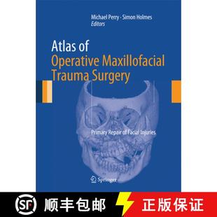 Atlas 9781447128540 Injuries Surgery 4周达 Primary Operative Facial Maxillofacial Repair Trauma