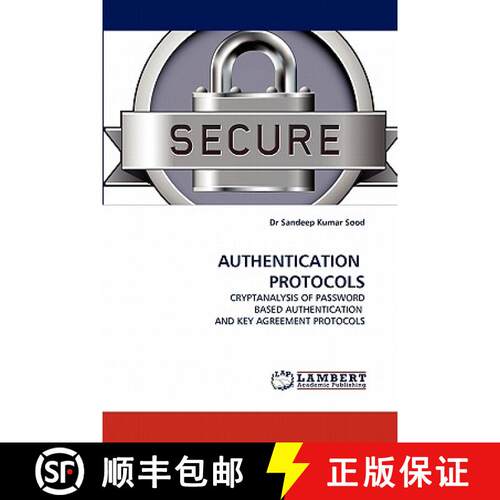 预订 Authentication Protocols [9783843394109]