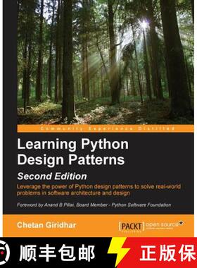 预订 Learning Python Design Patterns - Second Edition [9781785888038]