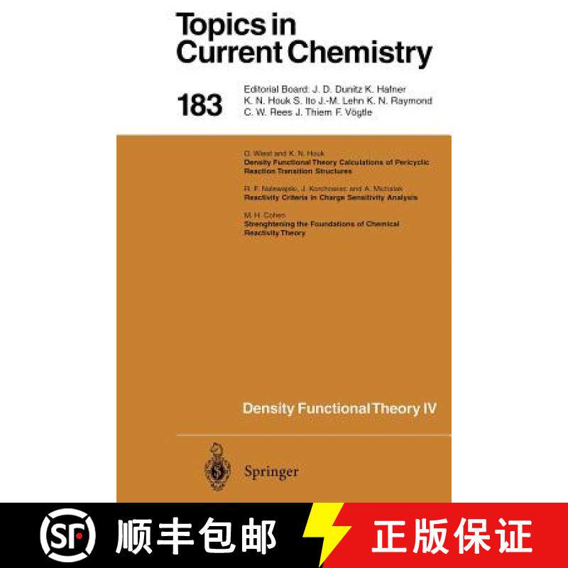 【3-4周达】Density Functional Theory IV : Theory of Chemical Reactivity [9783662148419]