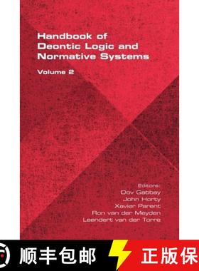 【3-4周达】The Handbook of Deontic Logic and Normative Systems, Volume 2 [9781848903630]