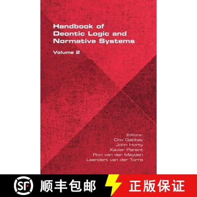 【3-4周达】The Handbook of Deontic Logic and Normative Systems, Volume 2 [9781848903630]