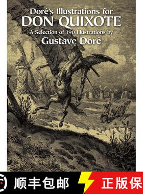 预订 Dore's Illustrations for Don Quixote [9780486243009]