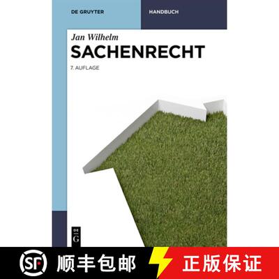 【3-4周达】精装 Sachenrecht [9783110696394]