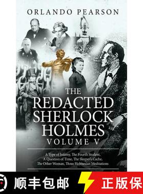 【3-4周达】The Redacted Sherlock Holmes (Volume V) [9781787053342]