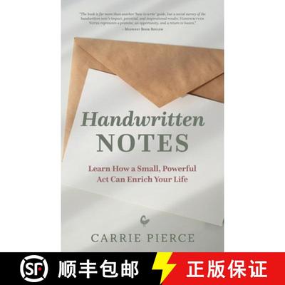 【3-4周达】Handwritten Notes: Learn How a Small, Powerful Act Can Enrich Your Life [9798987090305]