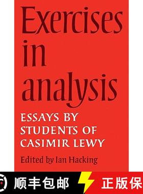 【3-4周达】Exercises in Analysis: Essays by Students of Casimir Lewy [9780521109659]