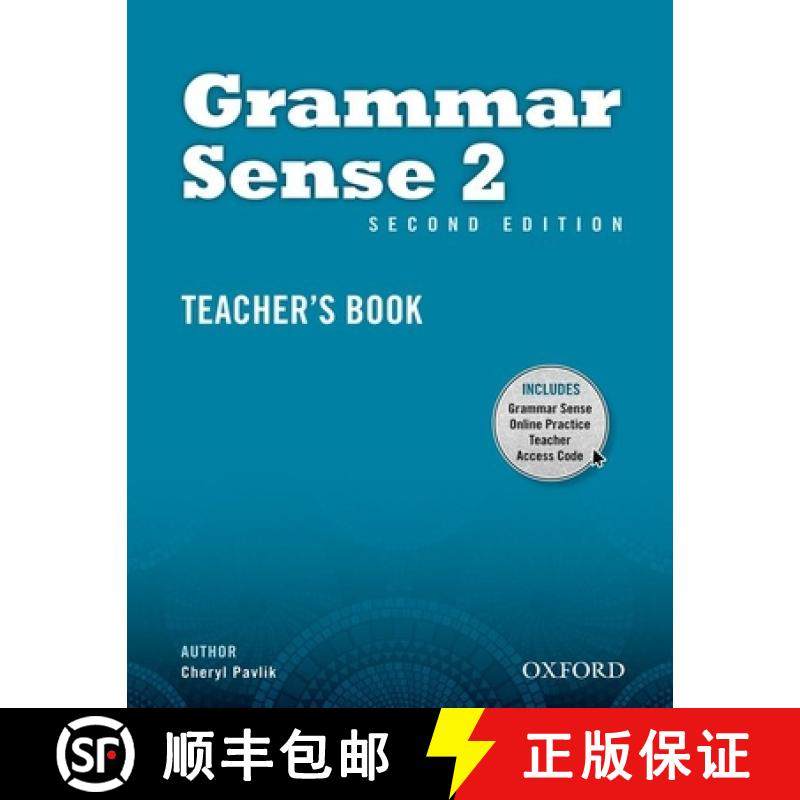 预订 Grammar Sense: 2: Teacher's Book with Online Practice Access Code Card [9780194489393]
