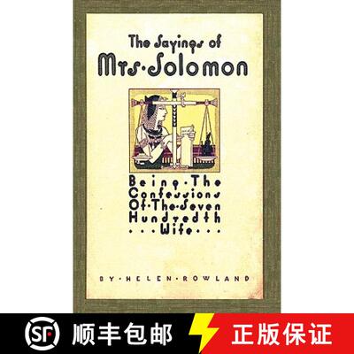 【3-4周达】The Sayings of Mrs. Solomon [9781882514991]