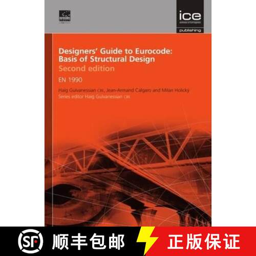 【3-4周达】精装 Designers' Guide to Eurocode: Basis of Structural Design Second Edition: En 1990 [9780727741714]