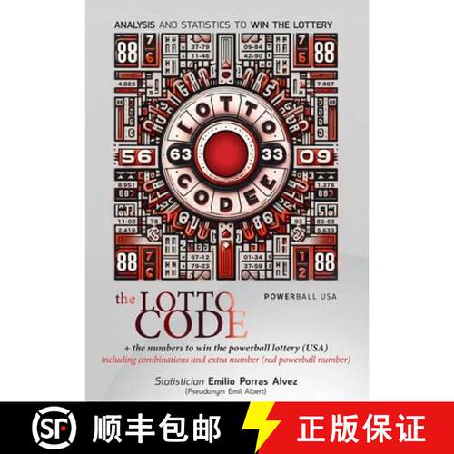 【3-4周达】The Lotto Code +The Numbers to Win the POWERBALL Lottery (USA) Including Combinations and ... [9781326226831]