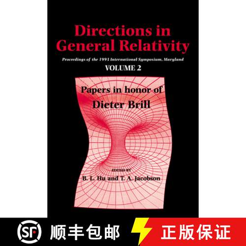 预订 Directions in General Relativity: Volume 2: Proceedings of the 1993 International Symposium, Mar... [9780521021401]