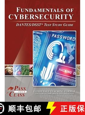 【3-4周达】Fundamentals of Cybersecurity DANTES/DSST Test Study Guide [9781614337393]