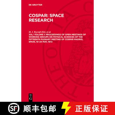 【3-4周达】精装 XIII. Proceedings of Open Meetings of Working Groups on Physical Sciences of the Fift... [9783112781302]