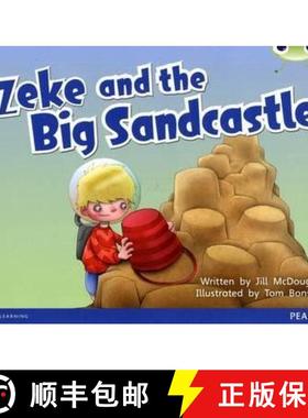 【3-4周达】Bug Club Guided Fiction Year 1 Blue B Zeke and the Big Sandcastle [9780435167097]