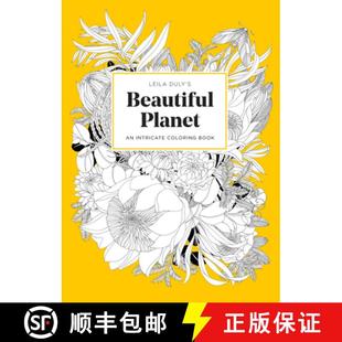 Planet Book Leila Coloring 4周达 9781837760015 Duly Intricate Beautiful