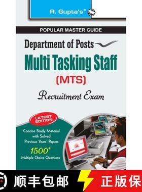 【3-4周达】Department of Posts: Multi Tasking Staff (MTS) Recruitment Exam Guide [9789350124420]